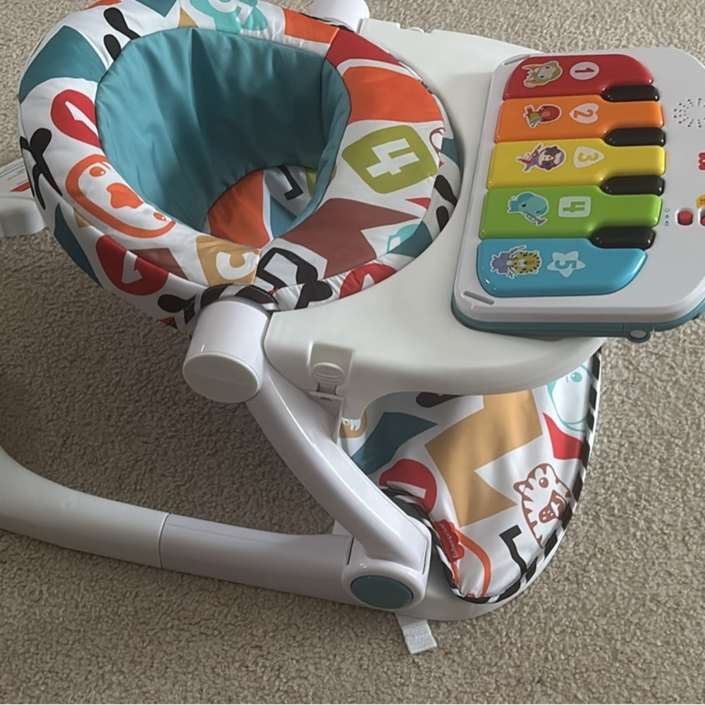 Colorful Baby Activity Baby Seat with Piano